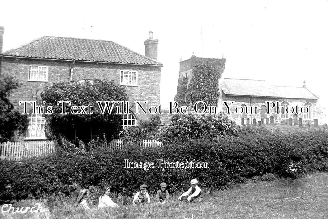 LI 2280 - Irby In The Marsh Church, Lincolnshire c1914
