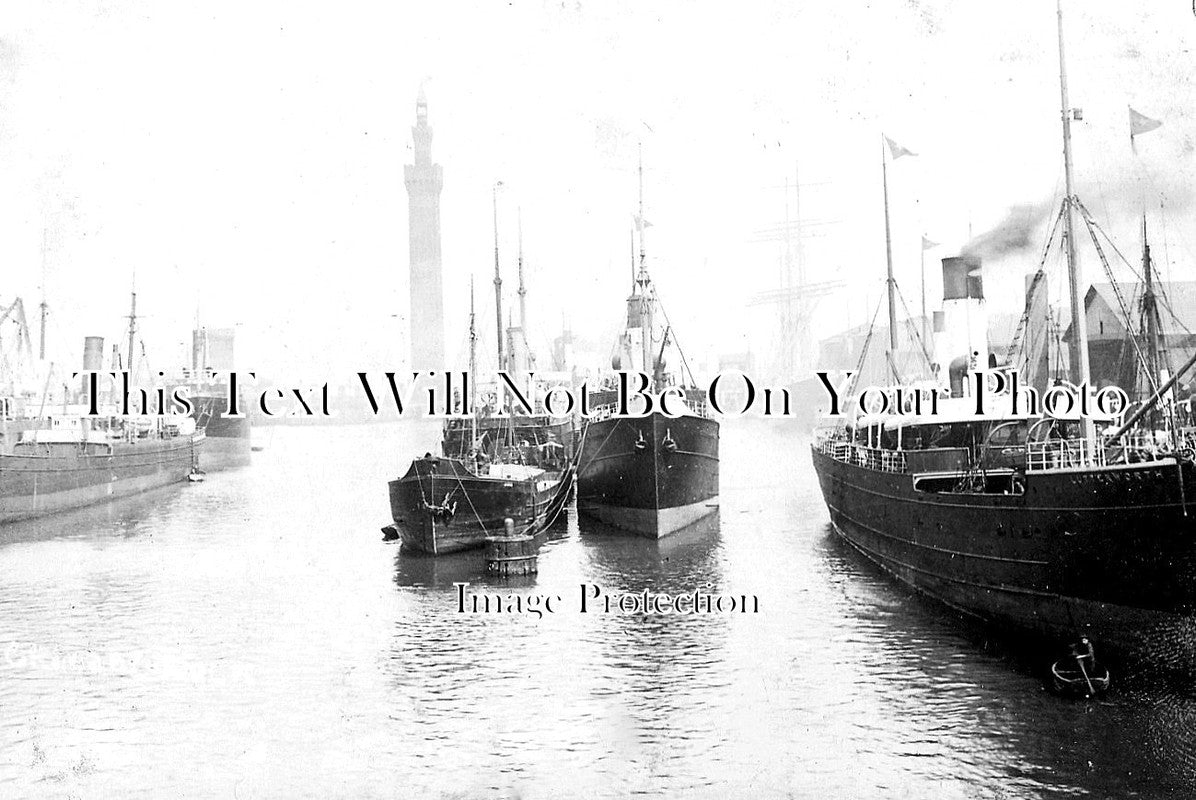 LI 2299 - Grimsby Dock, Lincolnshire c1909