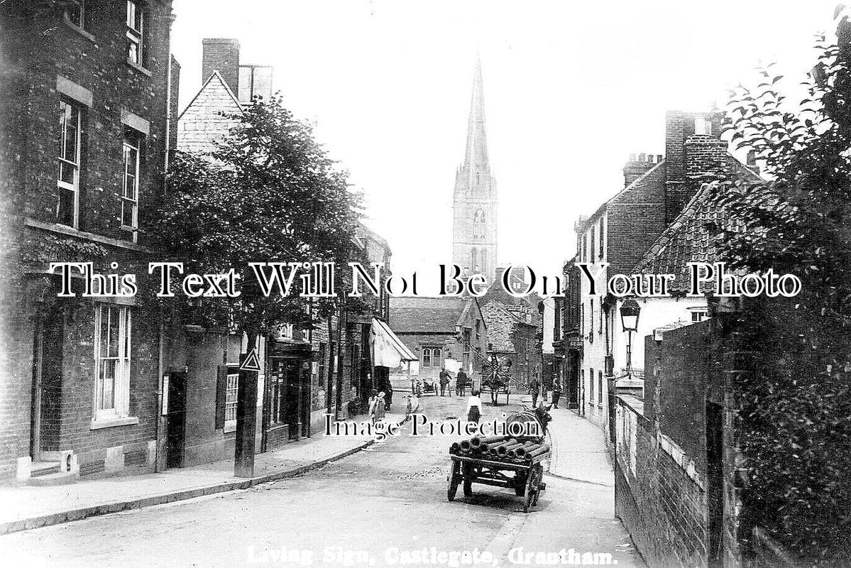 LI 2362 - Living Sign, Castlegate, Grantham, Lincolnshire