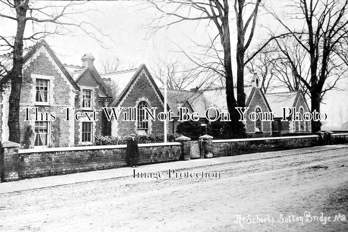 LI 2492 - The Schools, Sutton Bridge, Lincolnshire c1910