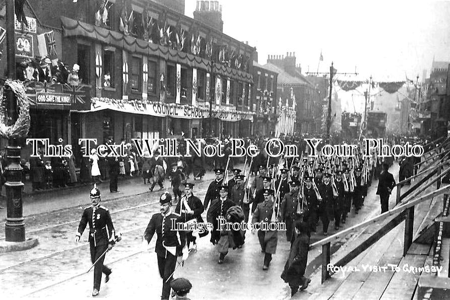 LI 2521 - Royal Visit To Grimsby, Lincolnshire c1912