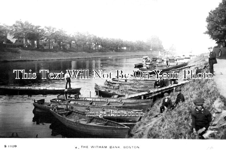 LI 2639 - The Witham Bank, Boston, Lincolnshire c1920