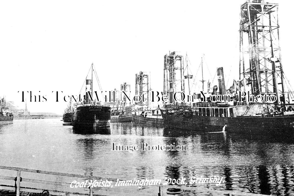 LI 2653 - Coal Hoists, Immingham Dock, Grimsby, Lincolnshire