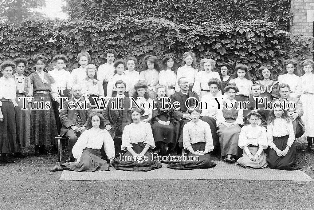 LI 2735 - Spalding Grammar School Group, Lincolnshire c1908