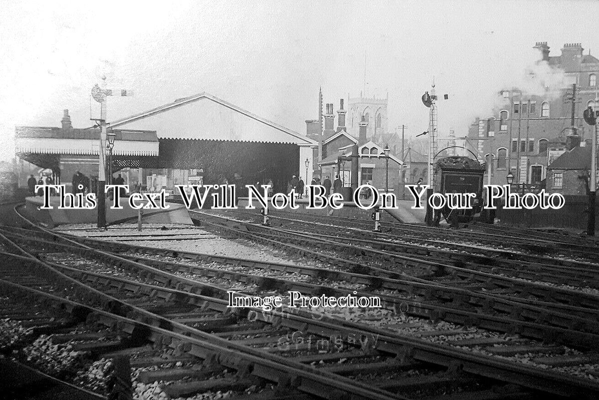 LI 2751 - Grimsby Railway Station, Lincolnshire c1912