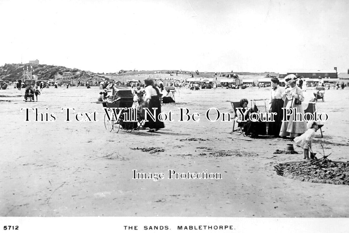 LI 2844 - The Sands, Mablethorpe, Lincolnshire c1913