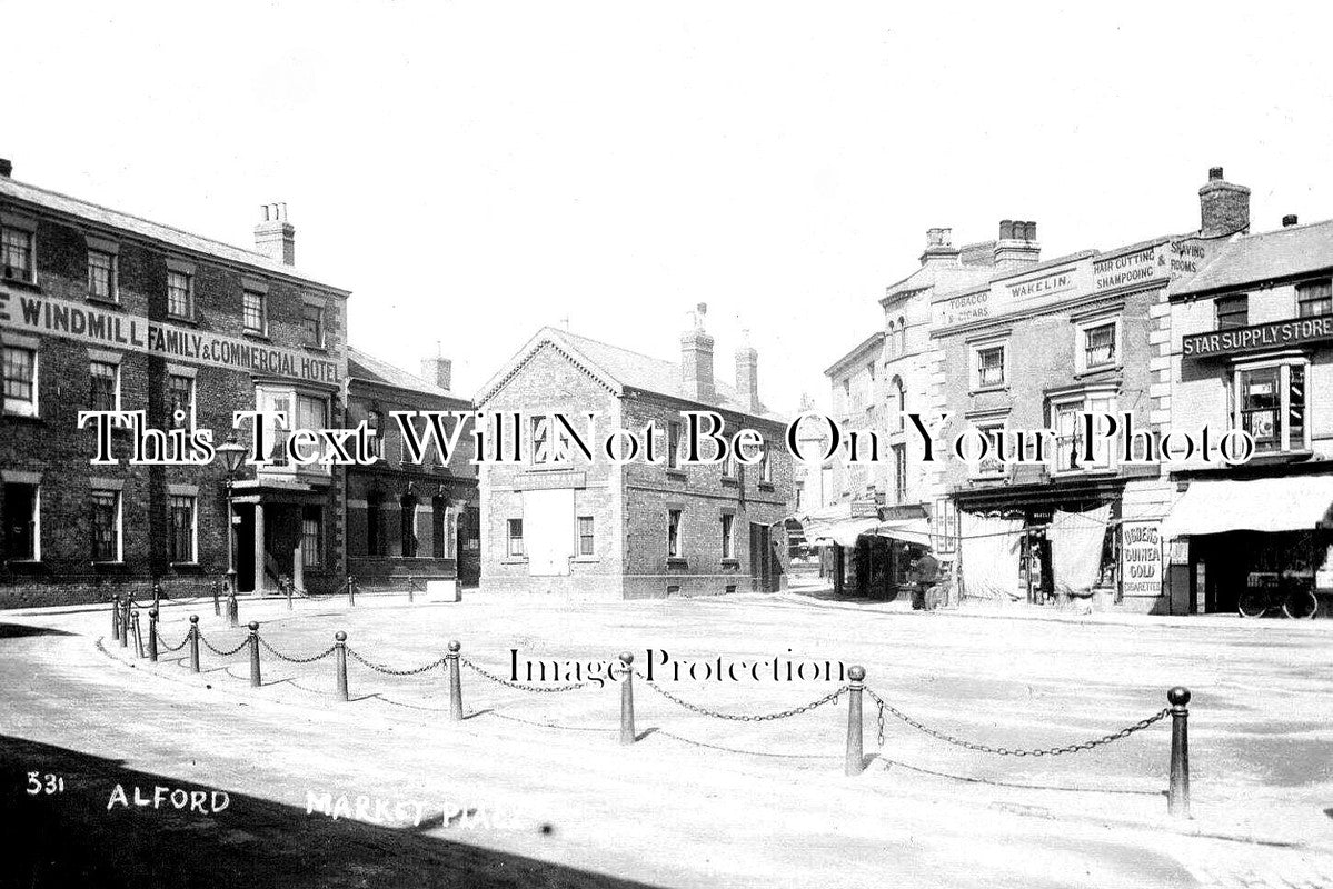 LI 2866 - Alford Market Place, Lincolnshire