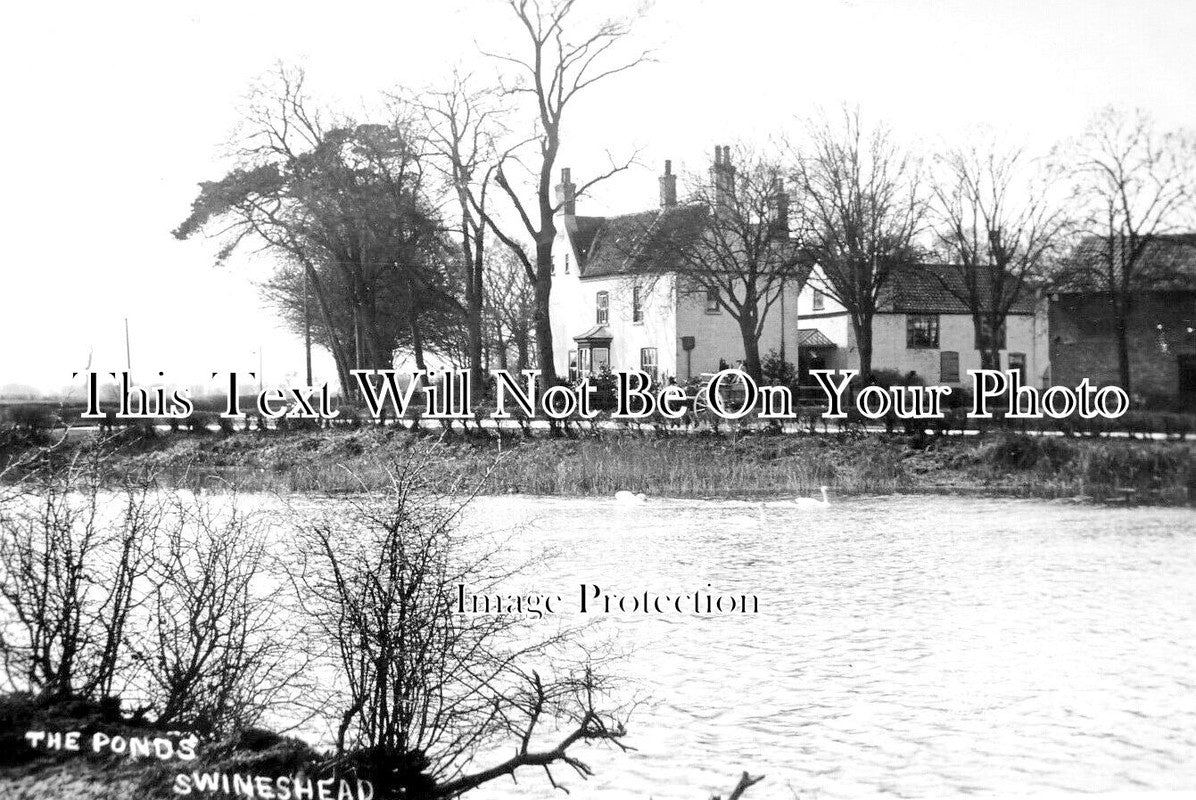 LI 2884 - The Ponds, Swineshead, Lincolnshire c1905