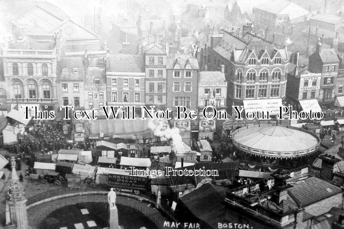 LI 2895 - May Fair, Boston, Lincolnshire c1905