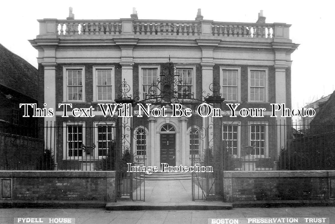 LI 2898 - Fydell House, Boston Preservation Trust, Lincolnshire