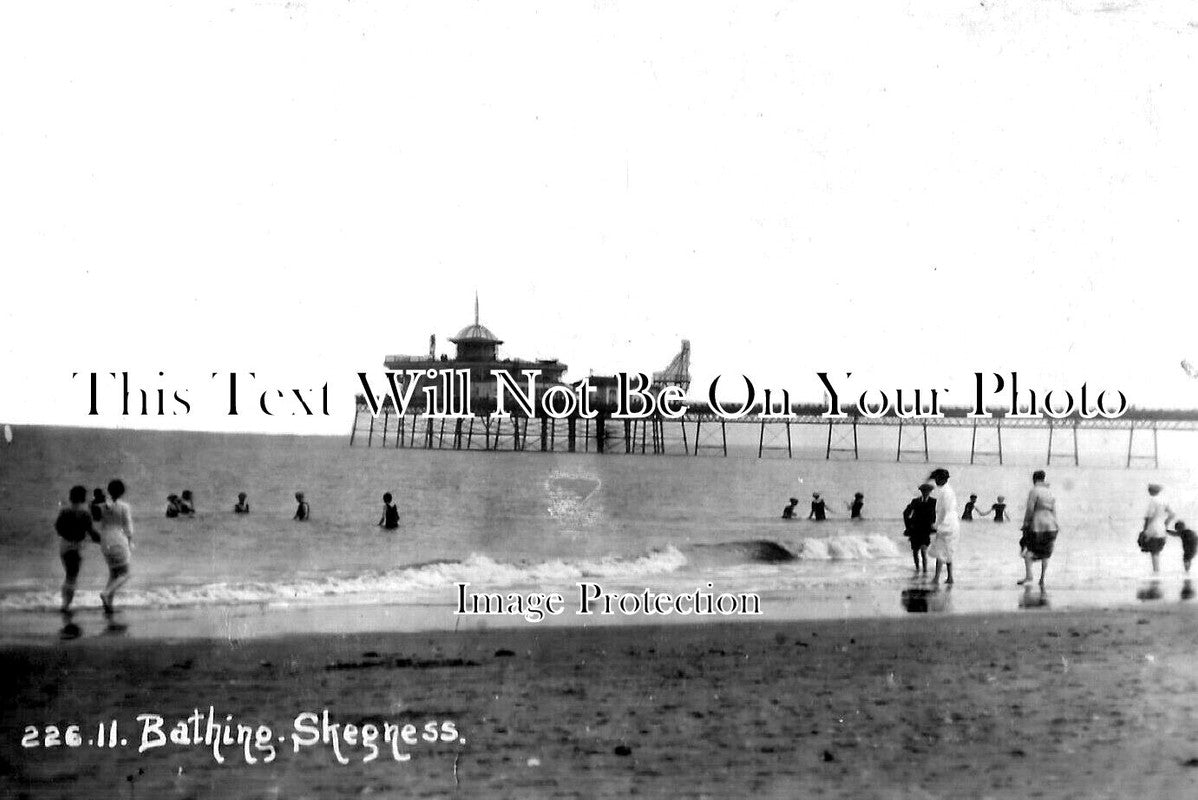 LI 2956 - Bathing At Skegness, Lincolnshire