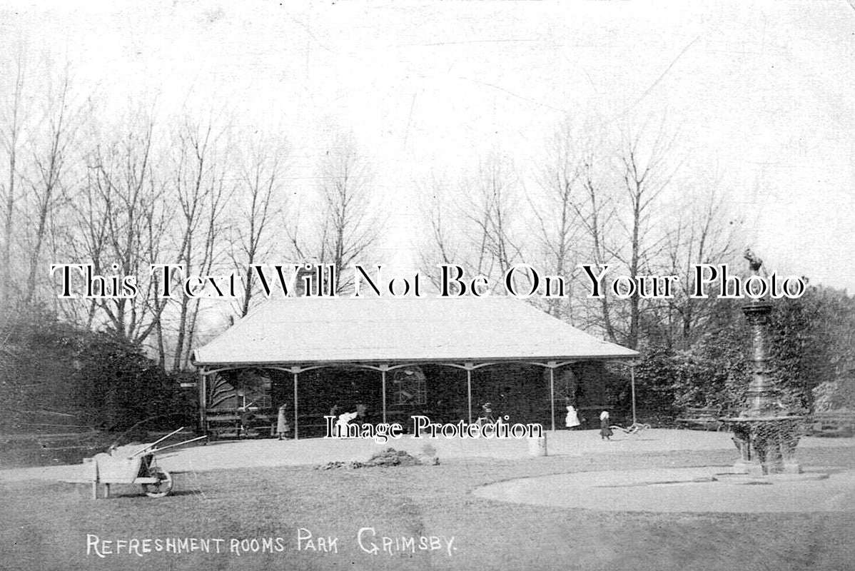 LI 3104 - Refreshment Rooms Park, Grimsby, Lincolnshire c1905