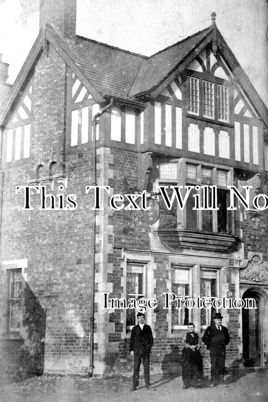 LI 3140 - The Butchers Arms Inn Pub, Ancaster, Lincolnshire c1906