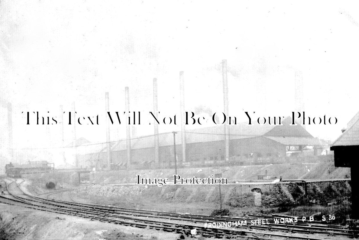 LI 3145 - Frodingham Steel Works, Scunthorpe, Lincolnshire c1907