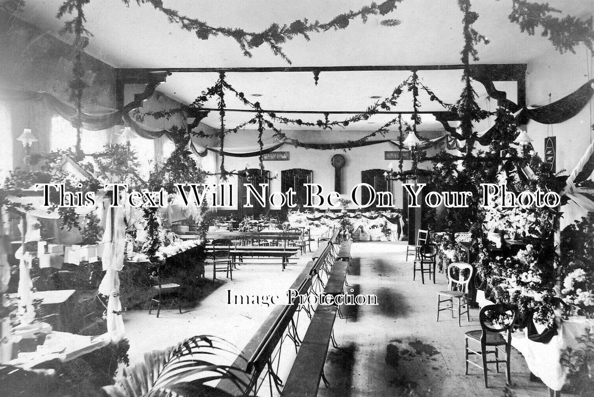 LI 3192 - School Classroom, Sale Of Work, Grantham, Lincolnshire c1905