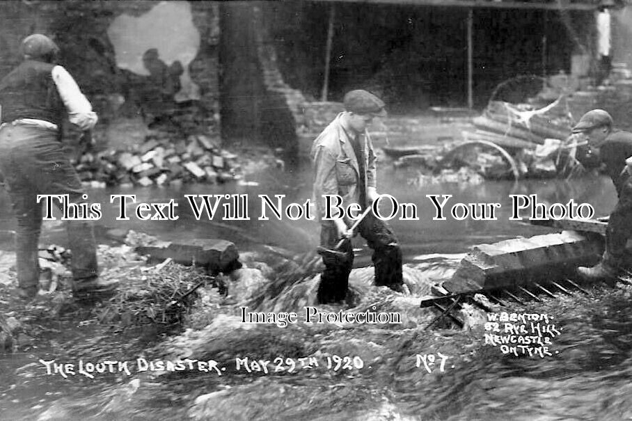 LI 3259 - The Louth Flood Disaster, Lincolnshire 1920