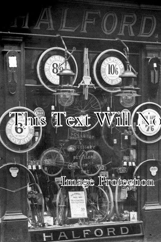 LI 3283 - Halford Bicycle Shop, Grantham, Lincolnshire