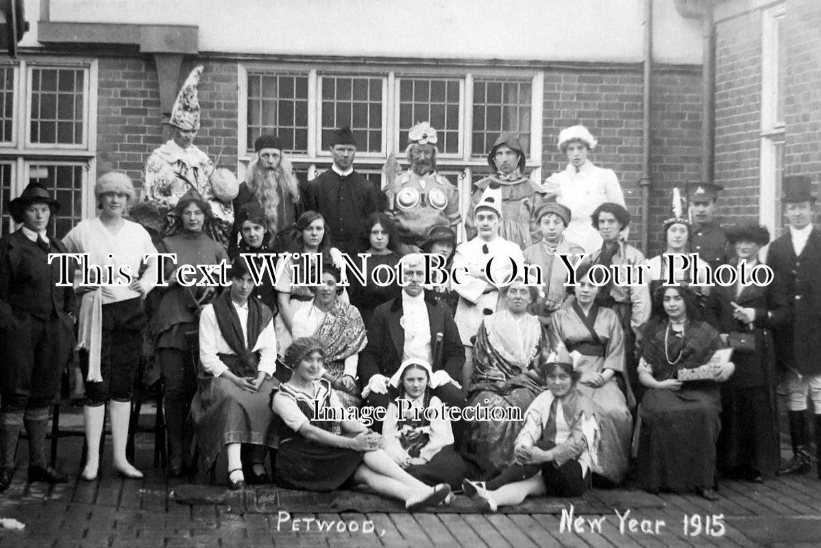 LI 334 - Petwood, New Year, Woodhall Spa, Lincolnshire c1915