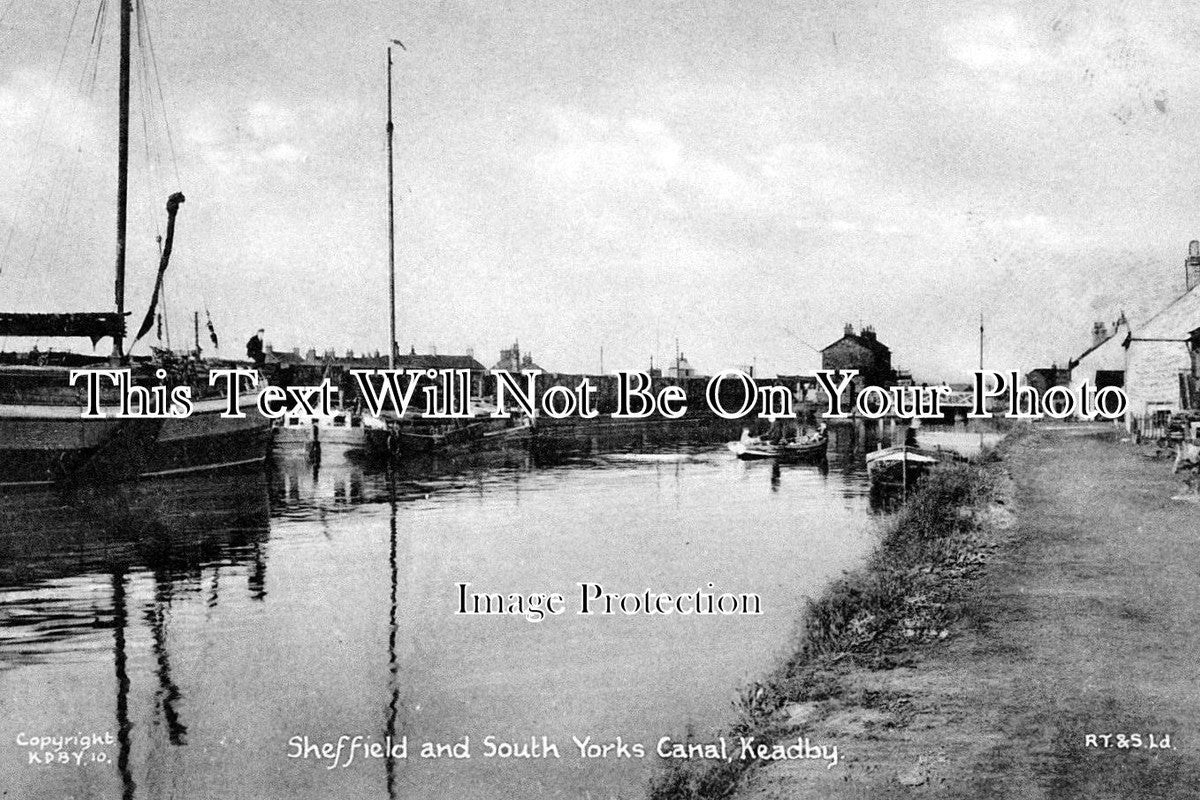 LI 343 - Sheffield & South Yorks Canal, Keadby, Lincolnshire c1935