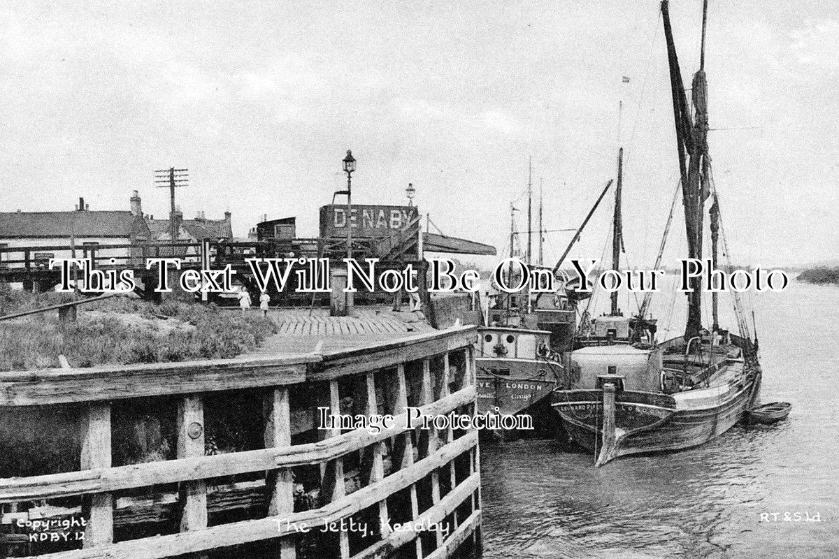 LI 352 - The Jetty, Keadby, Lincolnshire c1935