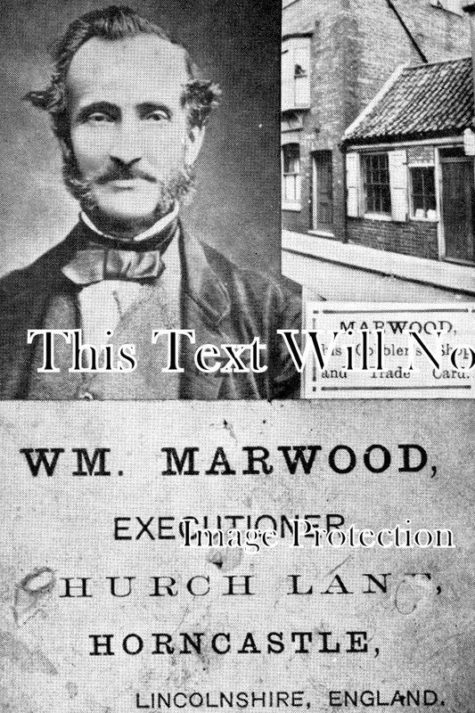 LI 353 - W.M Marwood Executioner, Cobblers Shop, Church Lane, Horncastle, Lincolnshire