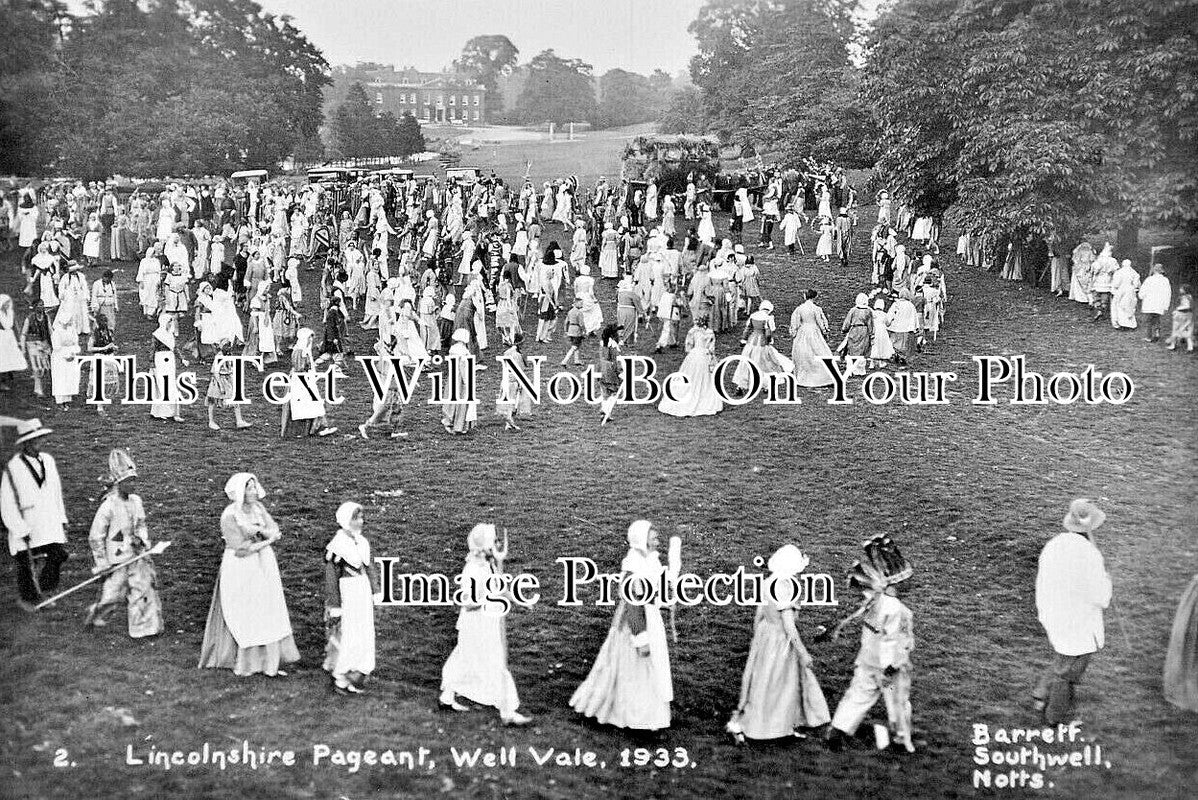 LI 3621 - Lincolnshire Pageant, Well Vale, Lincolnshire 1933