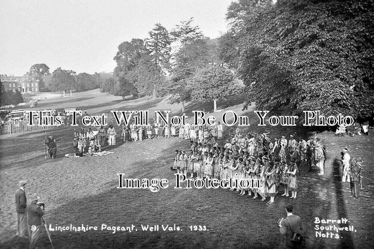 LI 3624 - Lincolnshire Pageant, Well Vale, Lincolnshire 1933