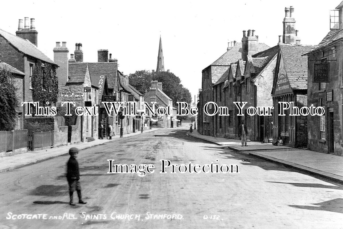 LI 3656 - Scotgate & All Saints Church, Stamford, Lincolnshire