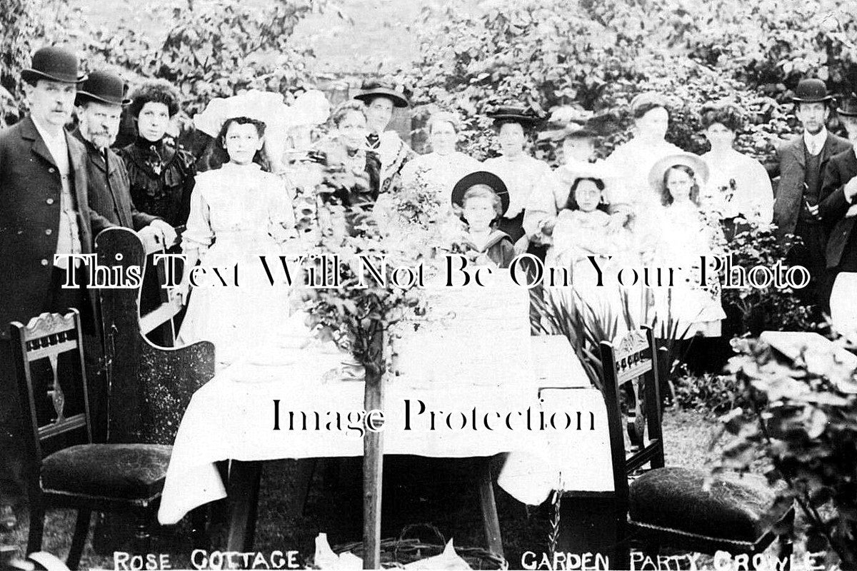 LI 3663 - Rose Cottage Garden Party, Crowle, Lincolnshire