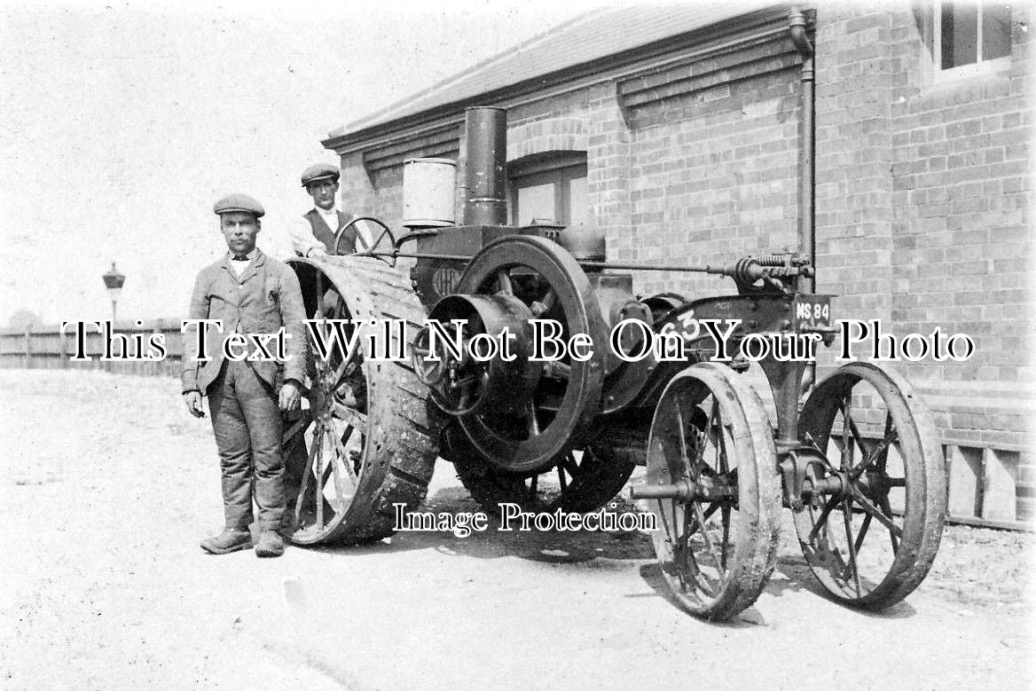 LI 436 - Steam Tractor, New Bolingbroke, Lincolnshire c1910