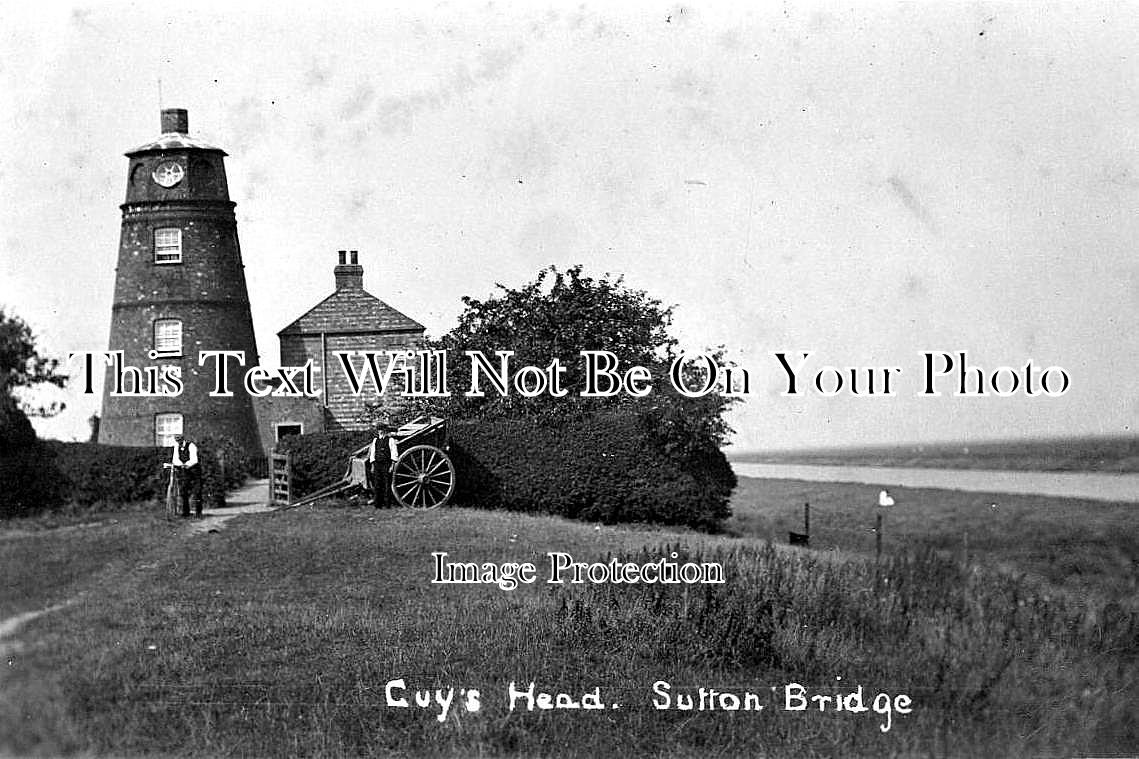 LI 5 - Guy's Head, Sutton Bridge, Lincolnshire Windmill c1920