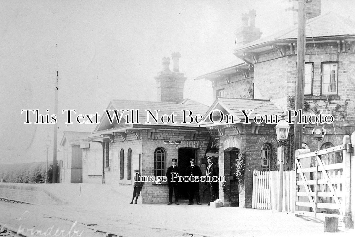 LI 564 - Swinderby Railway Station, Lincolnshire c1910
