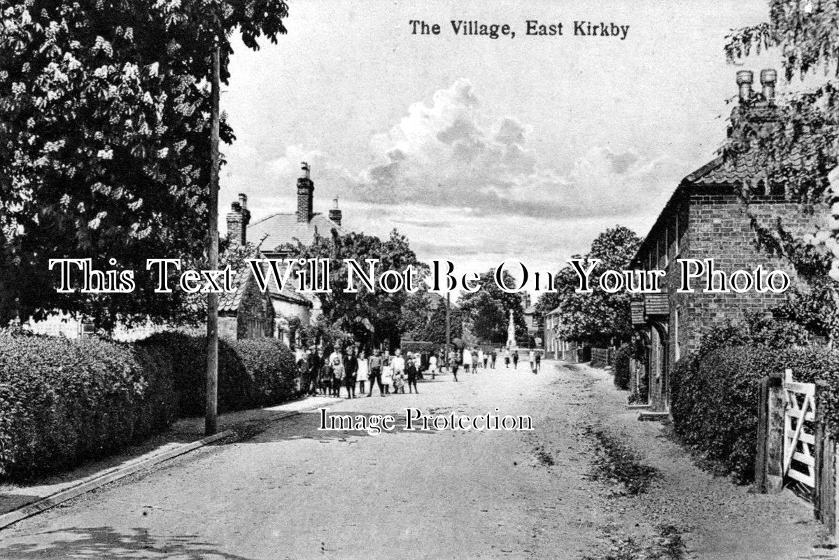 LI 678 - East Kirkby Village, Lincolnshire