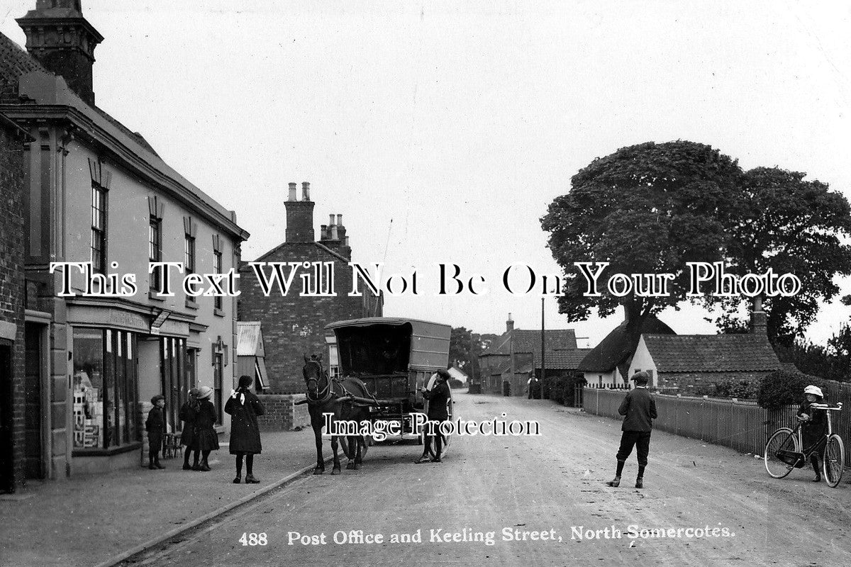 LI 69 - Post Office & Keeling Street, North Somercotes, Lincolnshire
