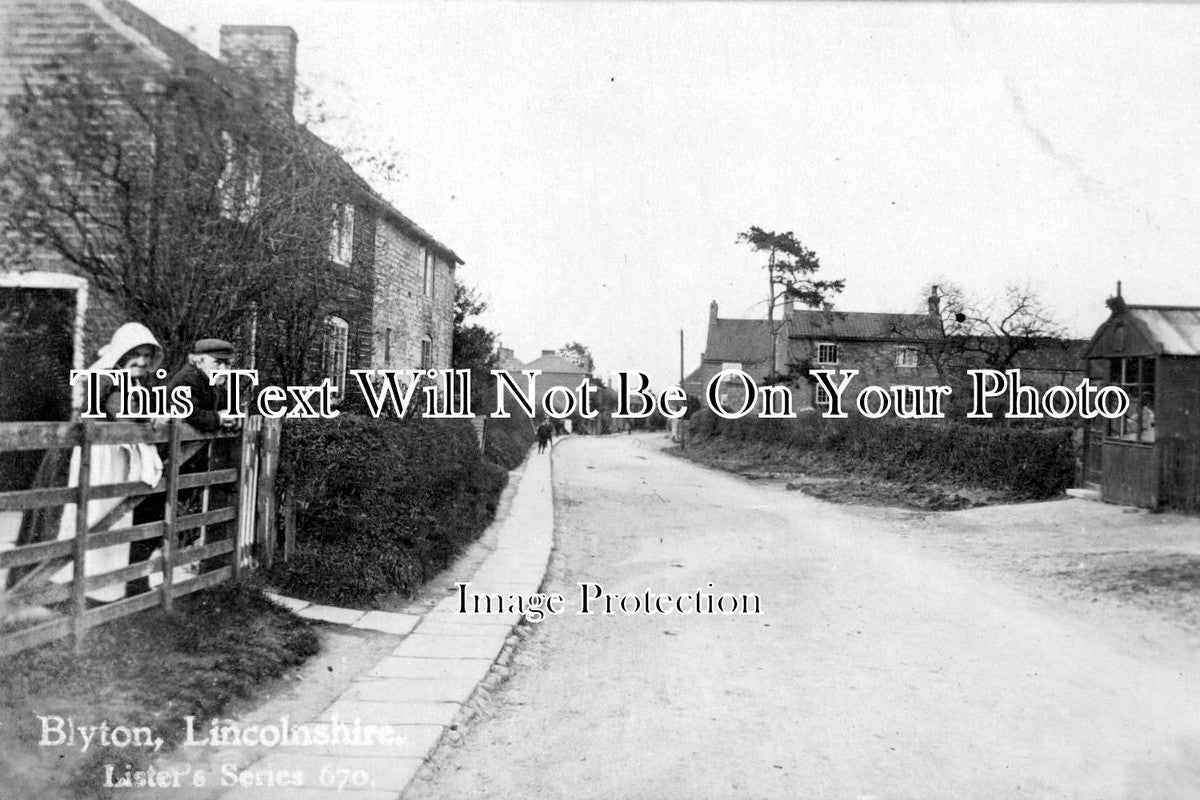LI 711 - Blyton, Lincolnshire c1918