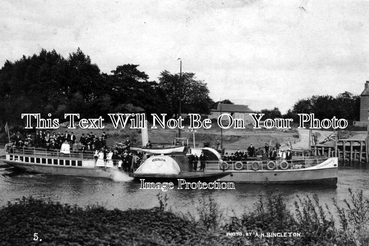 LI 784 - Steam Paddle Boat 'Celia', River Trent, Lincolnshire