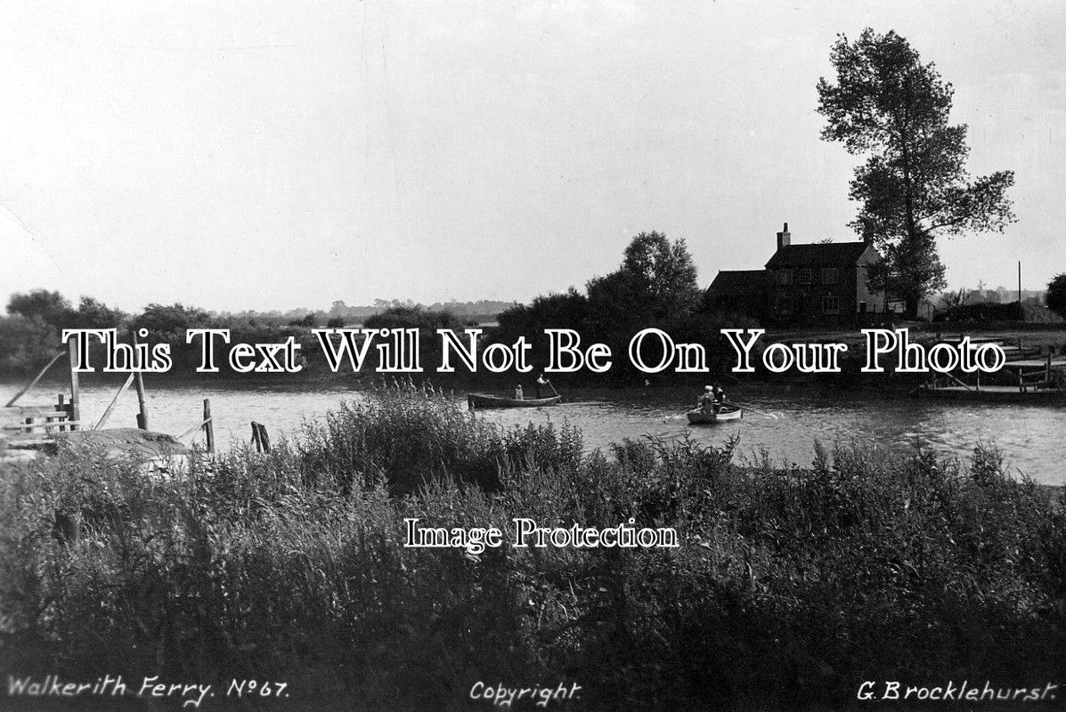 LI 962 - Walkerith Ferry, East Stockwith, Lincolnshire c1920