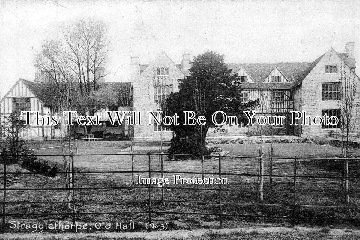 LI 989 - Stragglethorpe Old Hall, Lincolnshire c1905