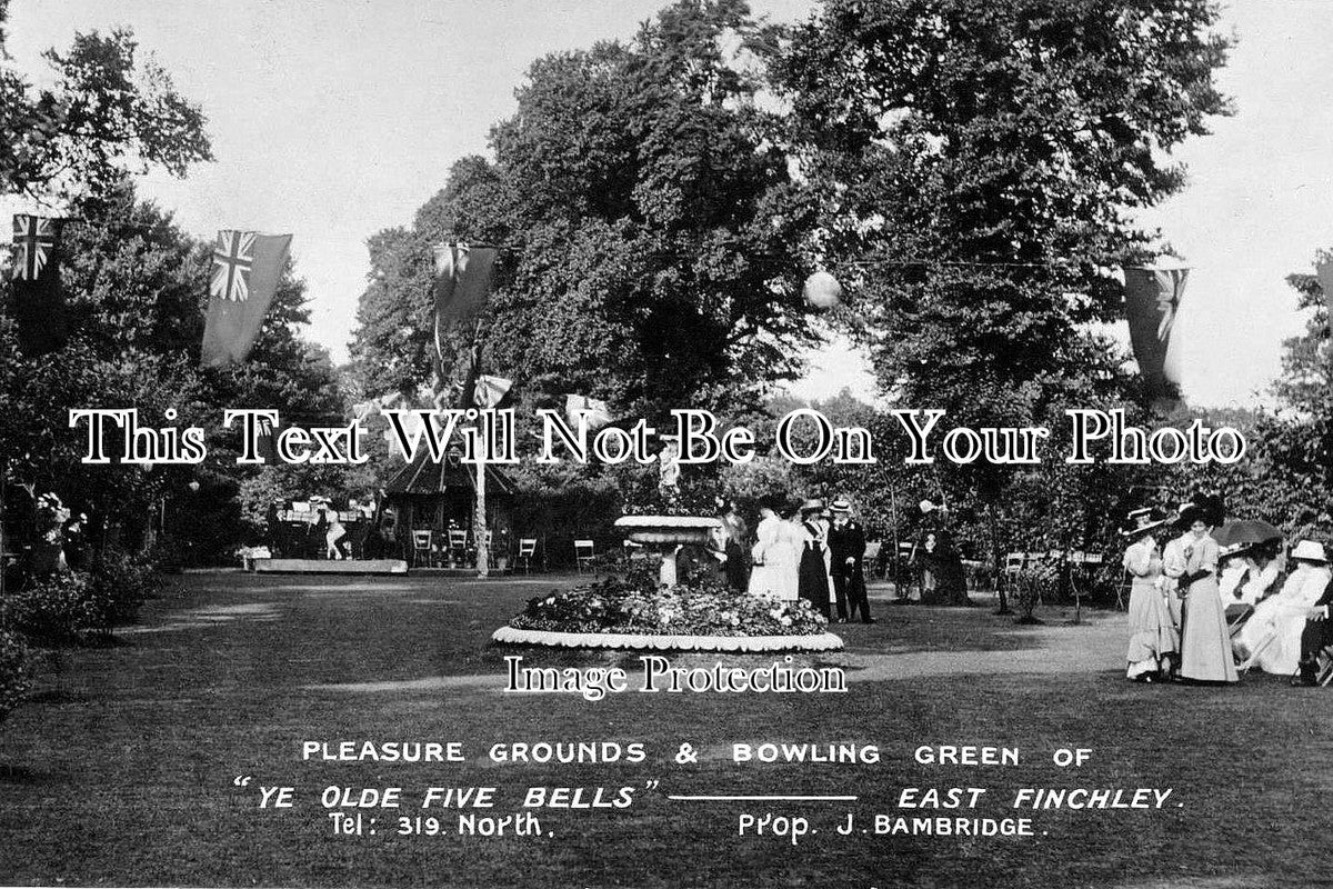 LO 1 - Ye Old 5 Bells Pub & Garden, Finchley, London