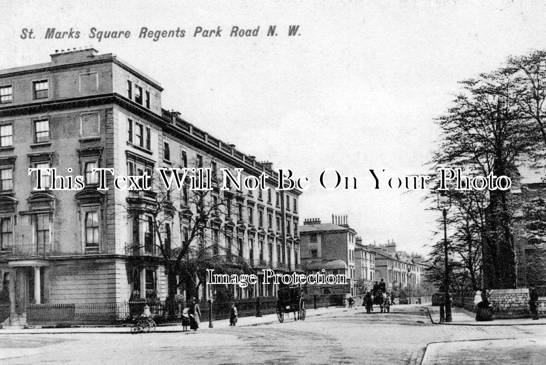 LO 1011 - St Marks Square, Regents Park Road, Finchley, London c1915