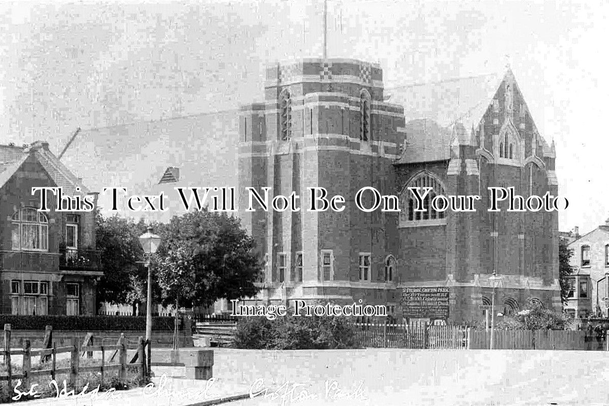 LO 1039 - St. Hilda's Church, Brockley Road, Crofton Park, London c1909
