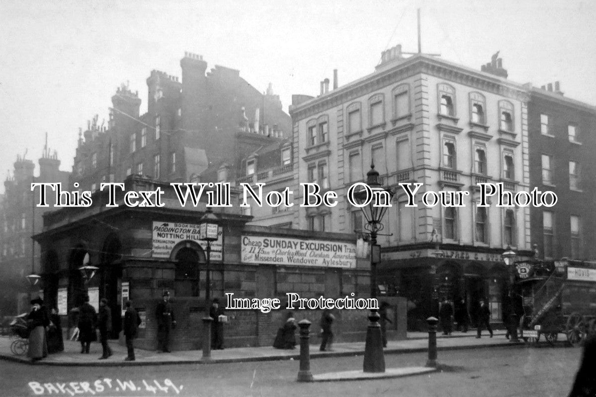 LO 1053 - Baker Street, London c1900