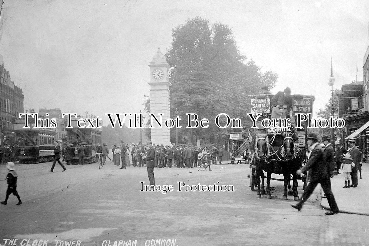 LO 1132 - The Clock Tower, Clapham Common, London