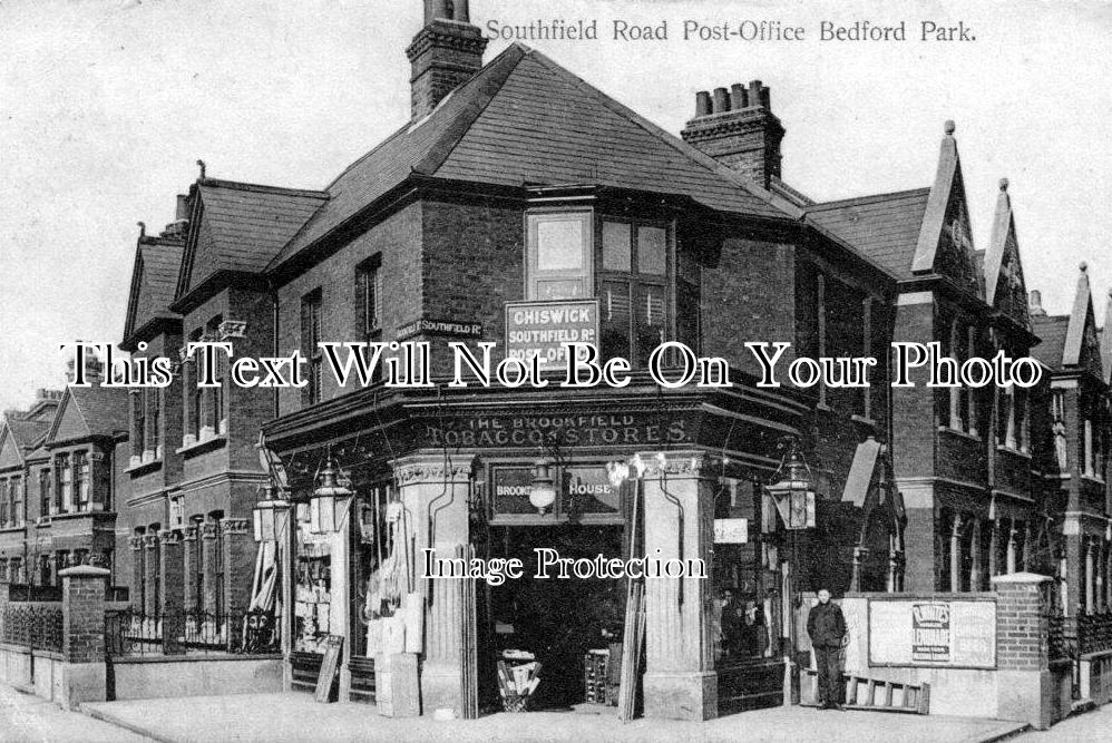 LO 1190 Southfield Road Post Office, Bedford Park, London c1929 JB