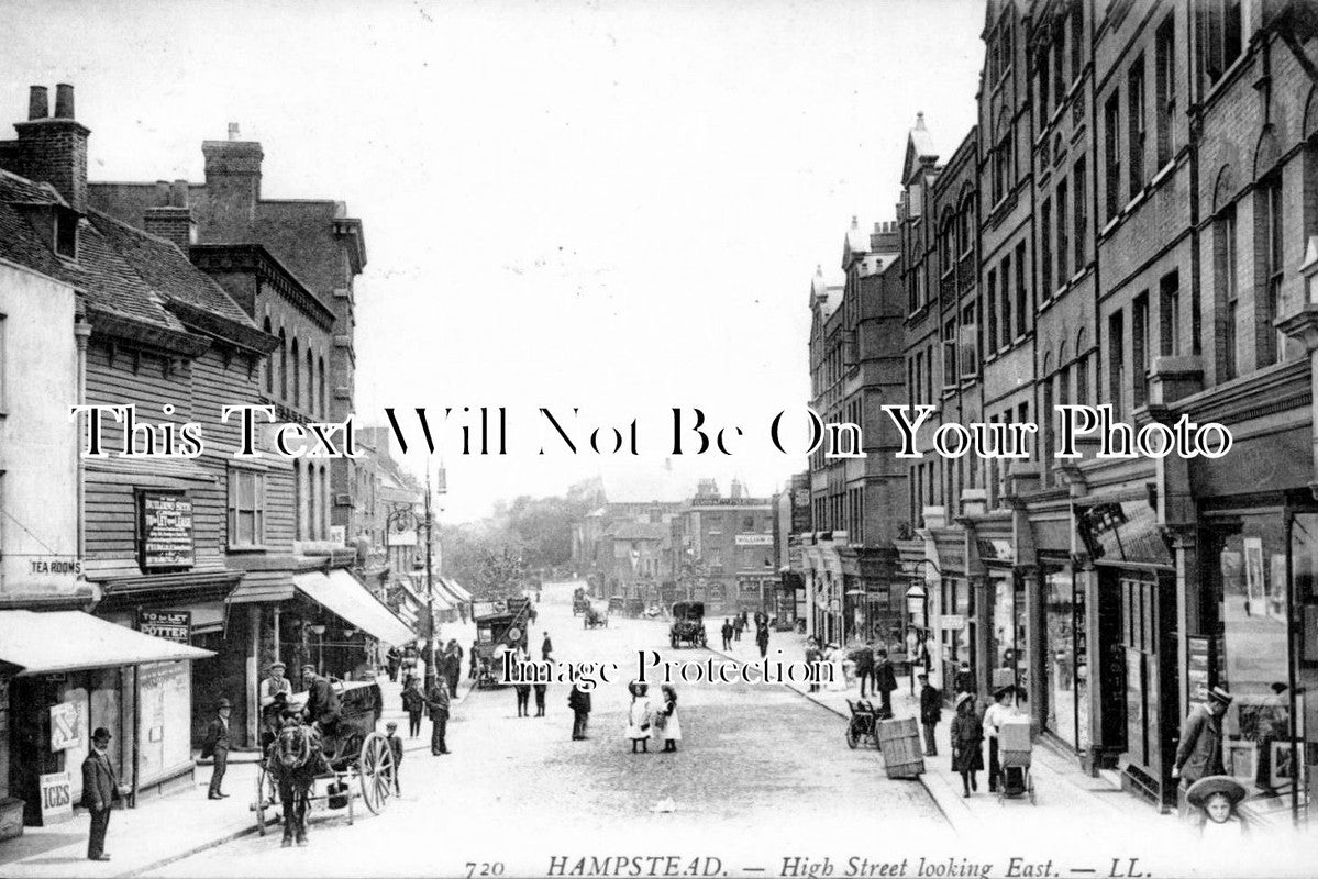 LO 1196 - High Street, Hampstead, London
