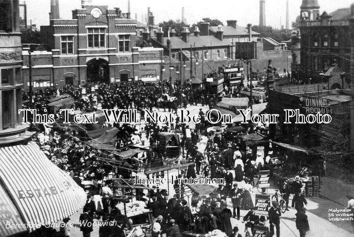 LO 1204 - Beresford Square, Woolwich, London