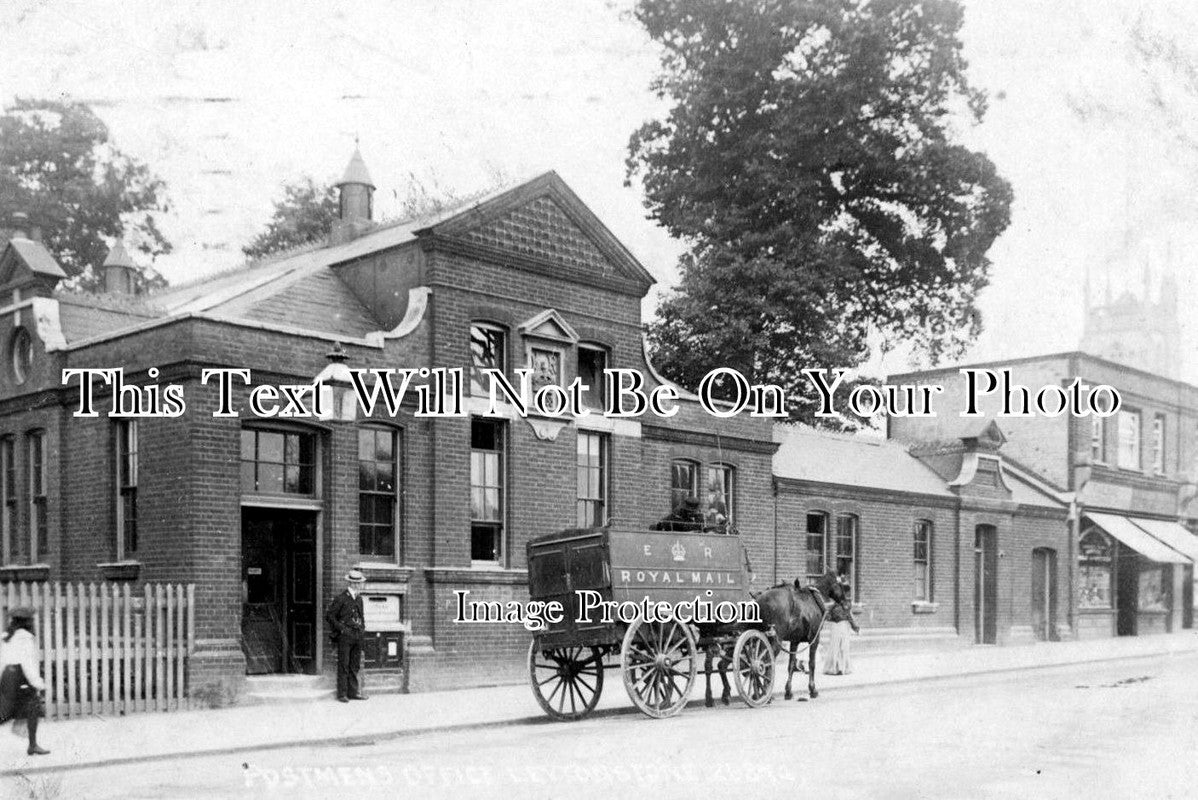 LO 1220 Royal Mail Horse Drawn Van, Postmens Office, Leytonstone, Lo
