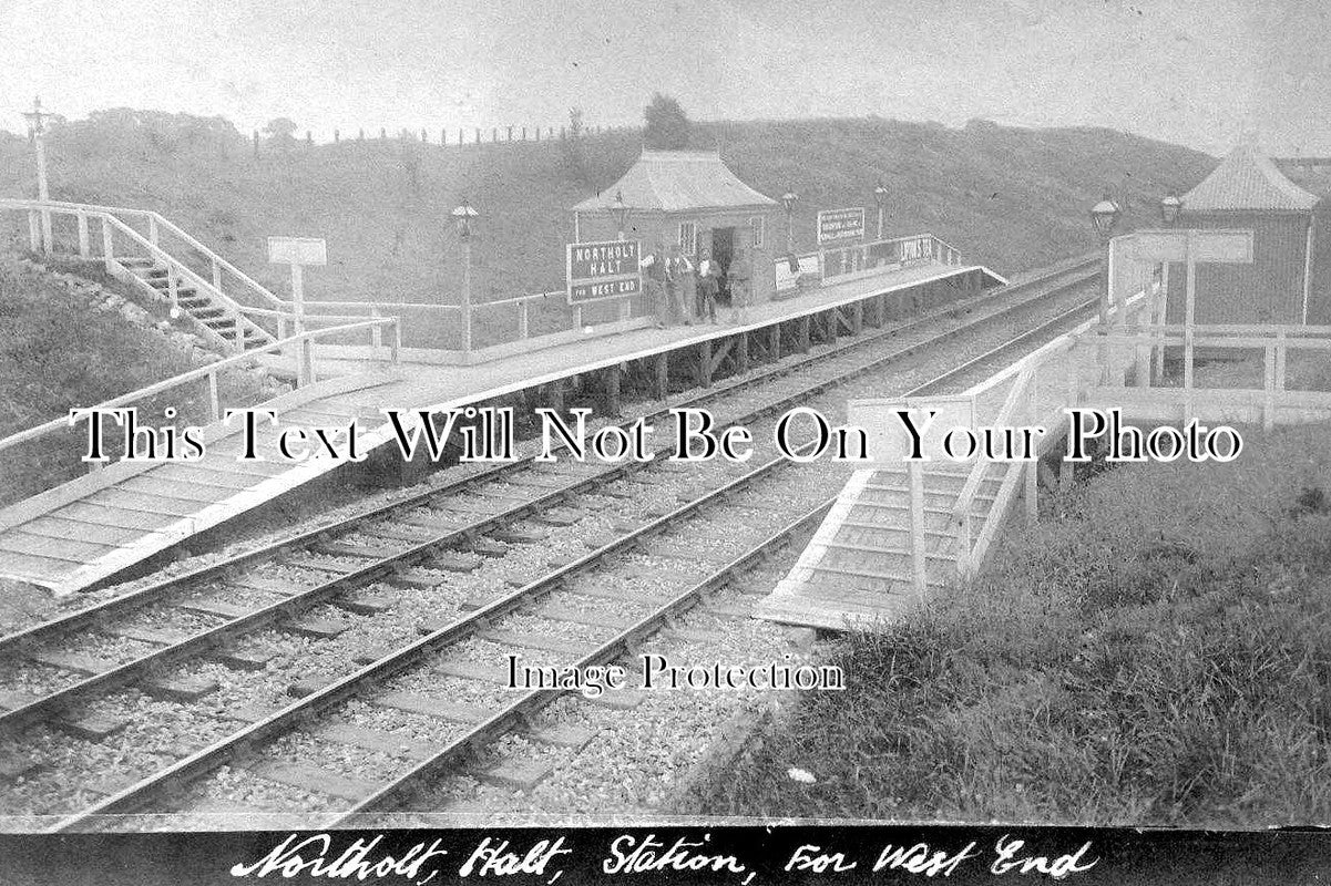 LO 1329 - Northolt Halt For West End Underground Tube Station, Ealing, London