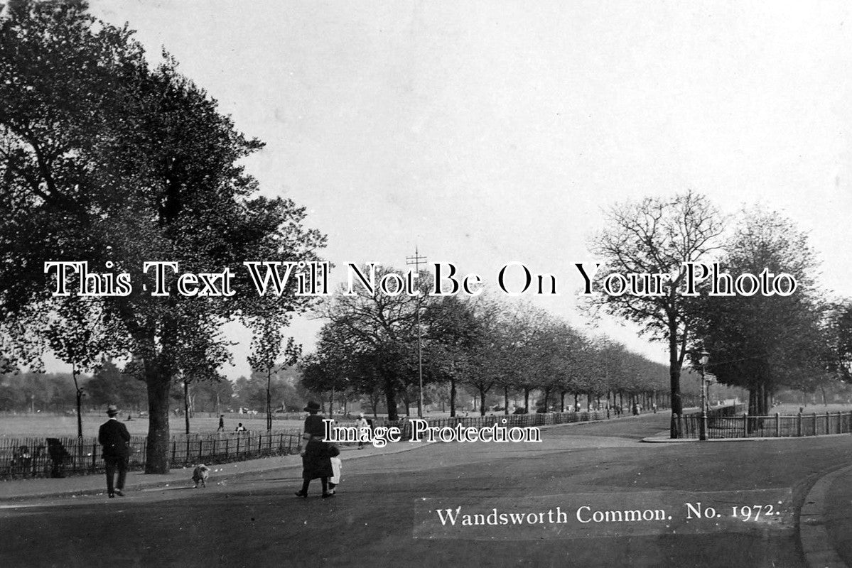LO 1358 - Wandsworth Common, London c1925