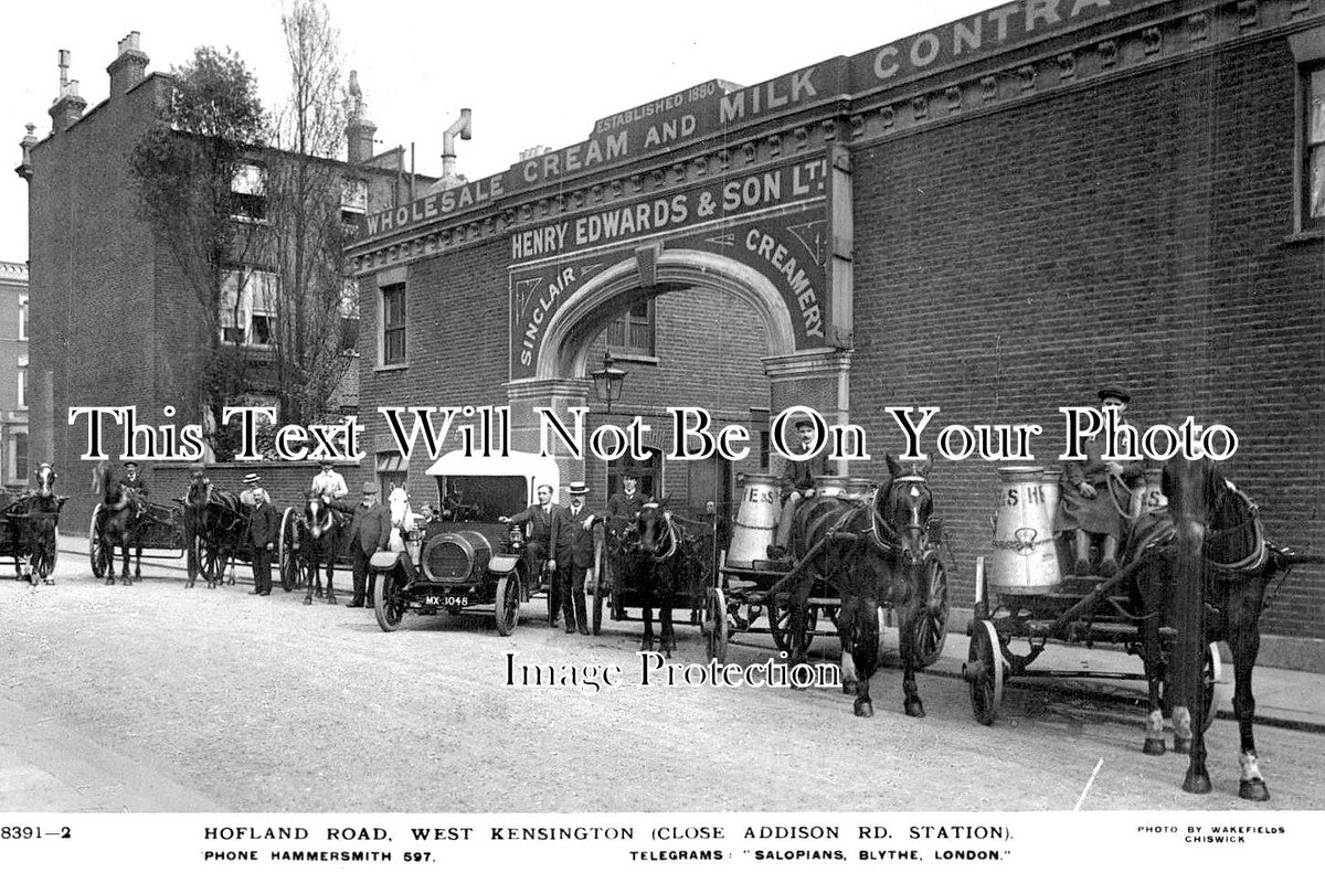 LO 1405 - Henry Edwards, Hofland Road, Kensington, London